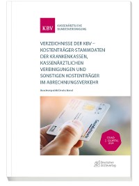 Cover Verzeichnisse der KBV - Stand: 2. Quartal 2024