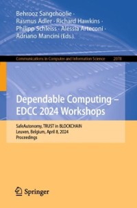 Cover Dependable Computing - EDCC 2024 Workshops