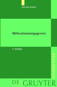 Cover Mitbestimmungsgesetz