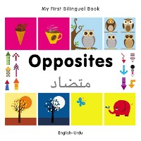 Cover My First Bilingual Book–Opposites (English–Urdu)