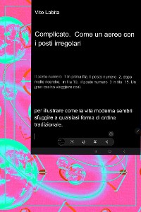 Cover Complicato.  Come un aereo con I posti irregolari