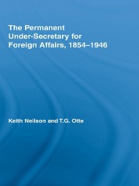 Cover Permanent Under-Secretary for Foreign Affairs, 1854-1946