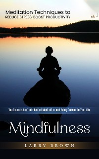 Cover Mindfulness: Meditation Techniques to Reduce Stress, Boost Productivity (The Remarkable Truth Behind Meditation and Being Present in Your Life)