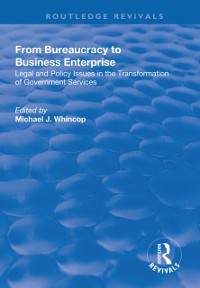 Cover From Bureaucracy to Business Enterprise