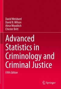 Cover Advanced Statistics in Criminology and Criminal Justice