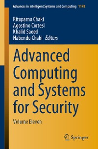 Cover Advanced Computing and Systems for Security