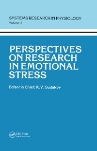 Cover Perspectives on Research in Emotional Stress