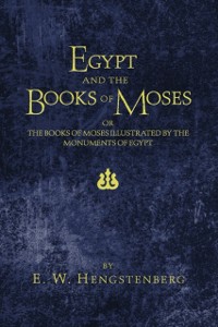 Cover Egypt and the Books of Moses