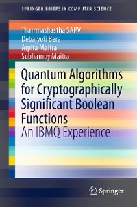 Cover Quantum Algorithms for Cryptographically Significant Boolean Functions