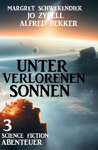 Cover Unter verlorenen Sonnen: 3 Science Fiction Abenteuer