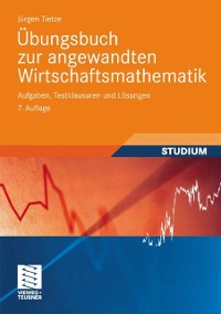 Cover Übungsbuch zur angewandten Wirtschaftsmathematik