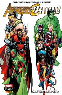 Cover Marvel Legacy: Avengers 1 - Der Untergang