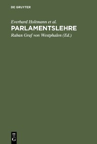 Cover Parlamentslehre