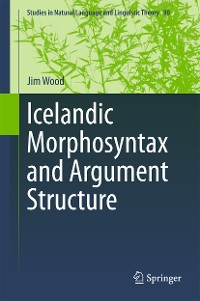 Cover Icelandic Morphosyntax and Argument Structure