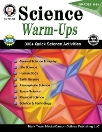 Cover Science Warm-Ups, Grades 5 - 8