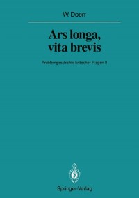 Cover Ars longa, vita brevis