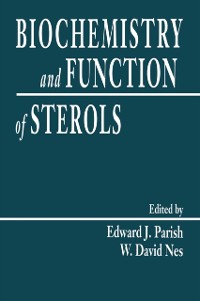 Cover Biochemistry and Function of Sterols