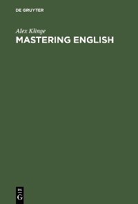Cover Mastering English