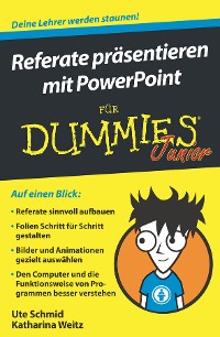 Cover Referate präsentieren mit PowerPoint für Dummies Junior