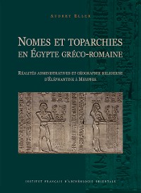 Cover Nomes et toparchies en Egypte greco-romaine