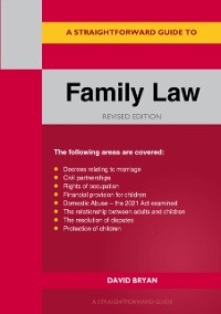 Cover Straightforward Guide to Family Law