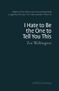 Cover I hate to be the one to tell you this