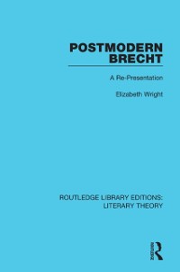 Cover Postmodern Brecht