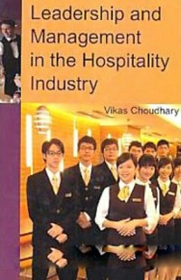 Cover Leadership and Management in the Hospitality Industry