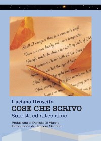 Cover Cose che scrivo - Sonetti ed altre rime