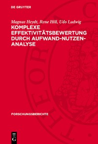 Cover Komplexe Effektivitätsbewertung durch Aufwand-Nutzen-Analyse