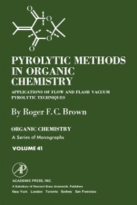 Cover Pyrolytic Methods in Organic Chemistry