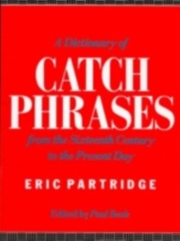 Cover Dictionary of Catch Phrases
