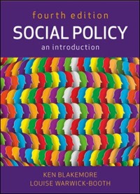 Cover Social Policy: An Introduction