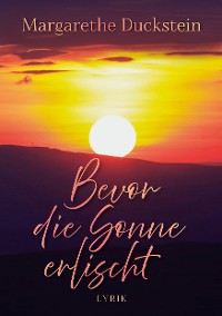 Cover Bevor die Sonne erlischt