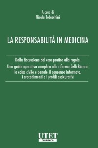 Cover La responsabilità in medicina