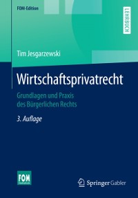 Cover Wirtschaftsprivatrecht