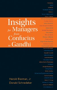 Cover Insights For Managers From Confucius To Gandhi