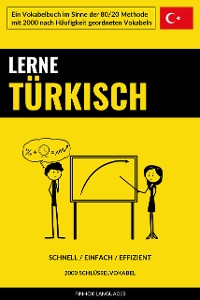 Cover Lerne Türkisch - Schnell / Einfach / Effizient