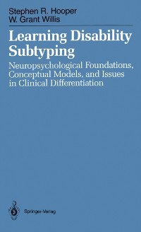 Cover Learning Disability Subtyping