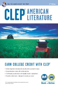 Cover CLEP(R) American Literature Book + Online