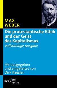 Cover Die protestantische Ethik und der Geist des Kapitalismus