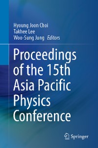 Cover Proceedings of the 15th Asia Pacific Physics Conference