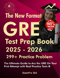 Cover GRE Test Prep Book 2025-2026