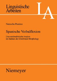 Cover Spanische Verbalflexion