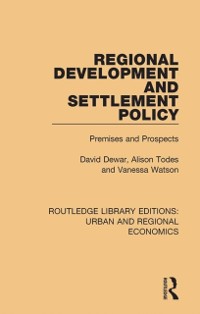 Cover Regional Development and Settlement Policy