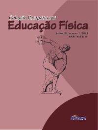 Cover Coleção Pesquisa em Educação Física - v.22, n.1. 2023