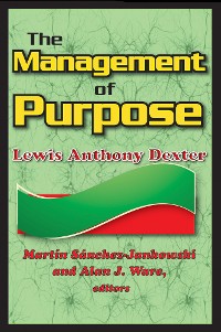 Cover The Management of Purpose