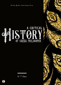 Cover A Critical History of Greek Philosophy