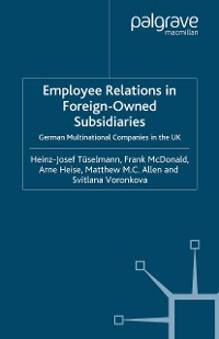 Cover Employee Relations in Foreign-Owned Subsidiaries