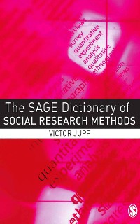 Cover The SAGE Dictionary of Social Research Methods